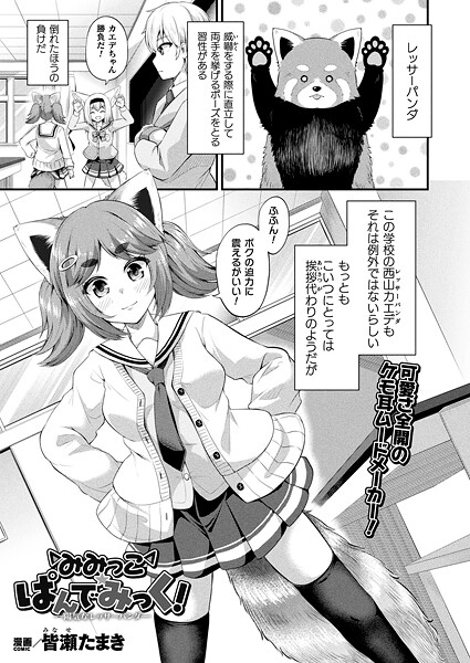 【ファンタジー】みみっこ・ぱんでみっく！―陽気なレッサーパンダ―【単話】❤皆瀬たまき