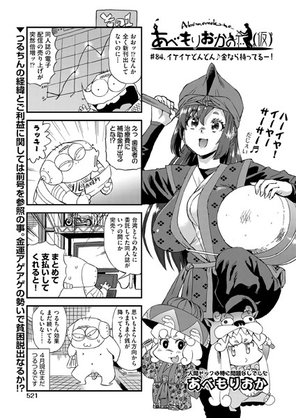 【単話】あべもりおかの…（仮） ♯84.イケイケどんどん♪金なら持ってるー！❤あべもりおか