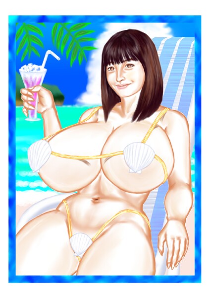 【フルカラー】暑乳見舞い❤tsuyoshi