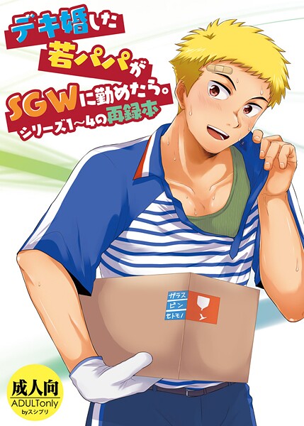 【単行本】デキ婚した若パパがSGWに勤めたら。シリーズ1〜4の再録本❤かんべ忠治
